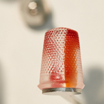 Silent languages, Chapter 4: Family history, installation MusVerre, Sars-Poteries, detail, pâte de verre, stainless steel, magnets, 2021-2022 (photo: Philippe Robin)
